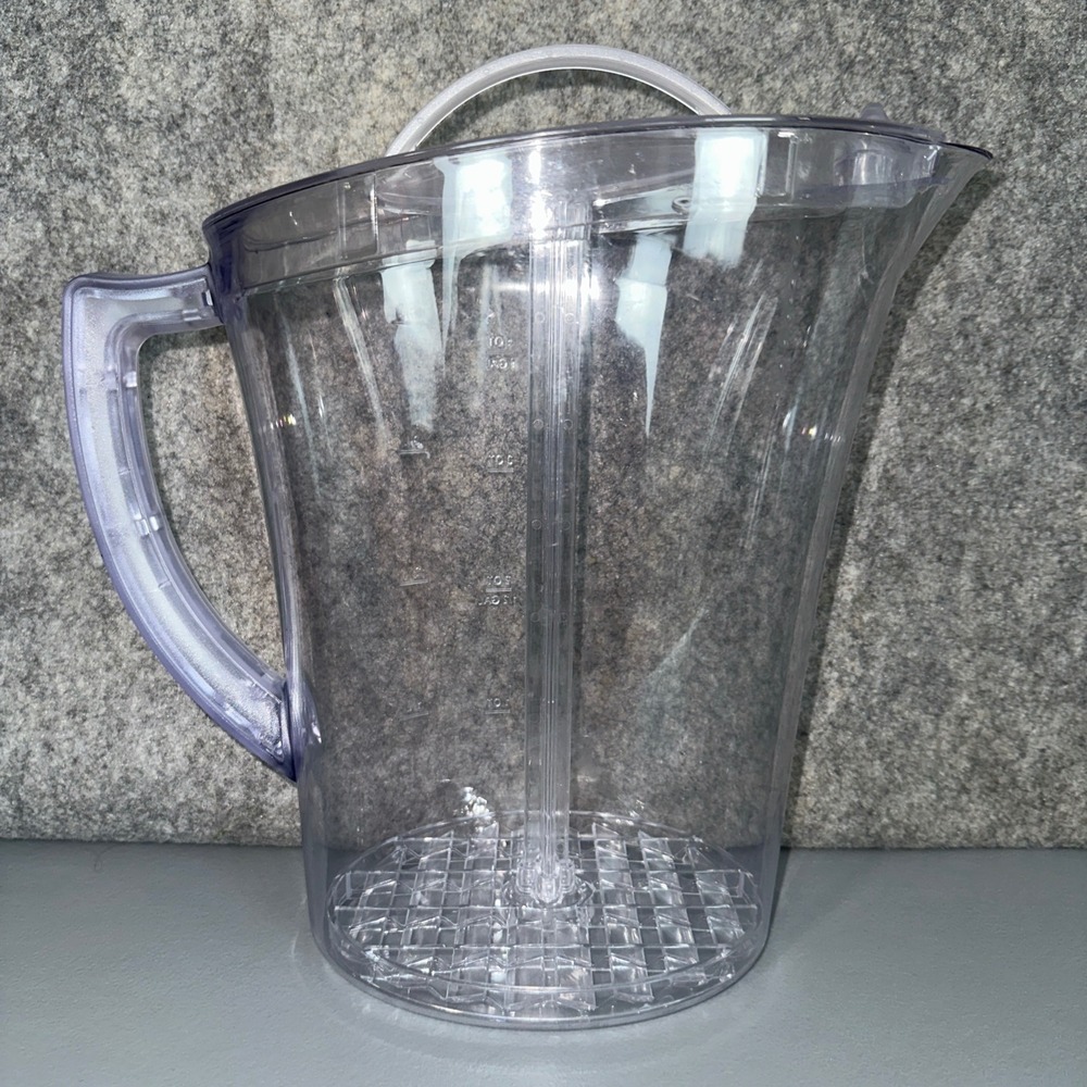 Pampered Chef Pitcher 1gal 4qt Clear Quick-Stir Family Size Mixing Modern 2277